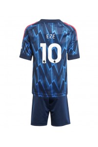 Arsenal Eberechi Eze #10 Babyklær Borte Fotballdrakt til barn 2025-26 Korte ermer (+ Korte bukser)